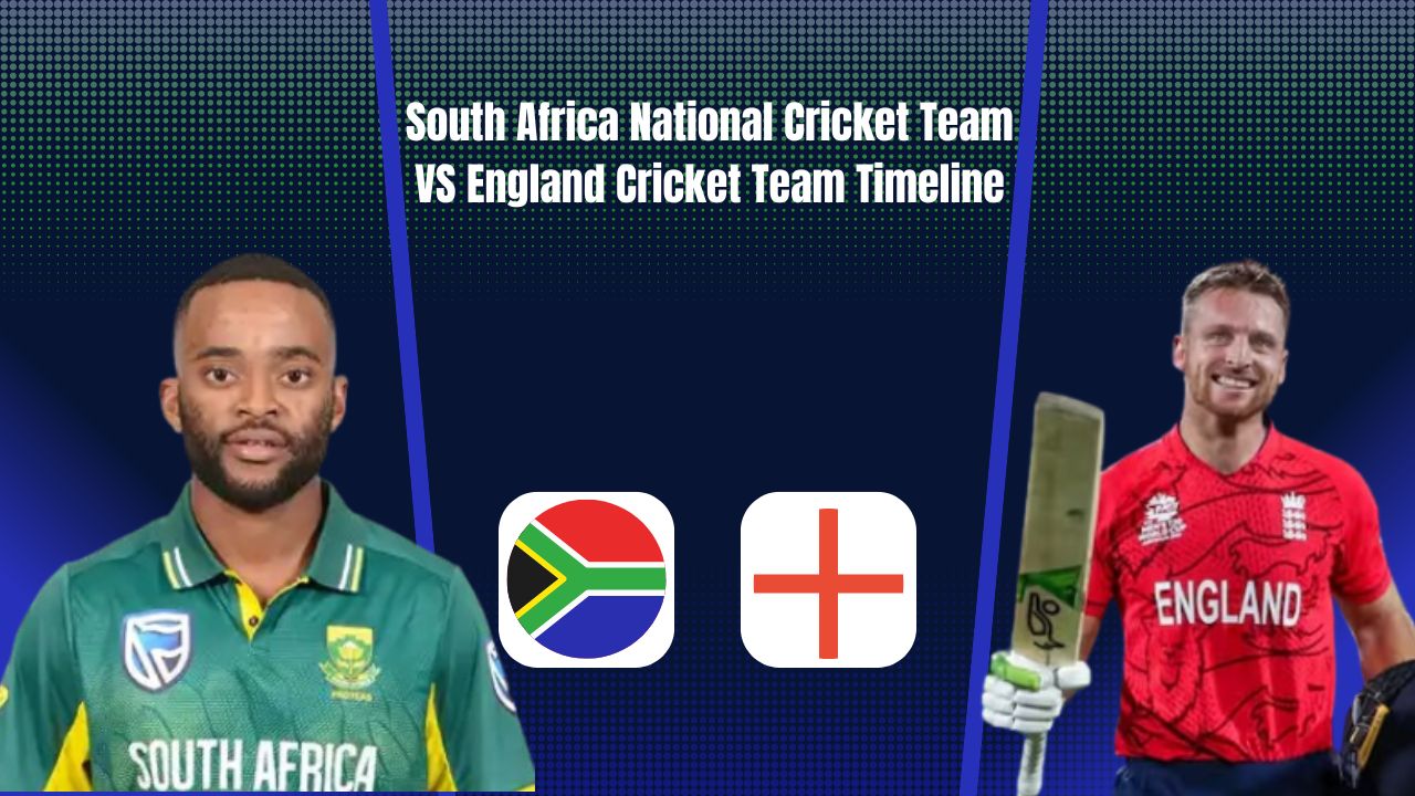 South Africa National Cricket Team VS England Cricket Team Timeline