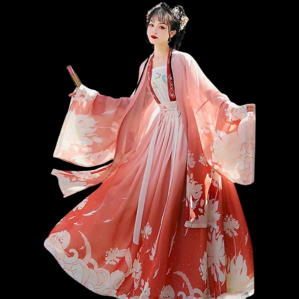 Chinese Hanfu Elegance Regal And Flowing