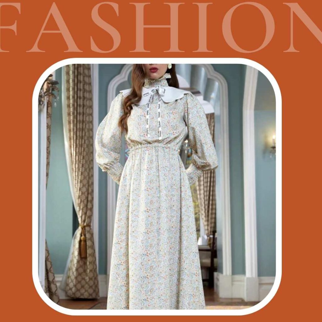 Victorian Tea-Length Dress